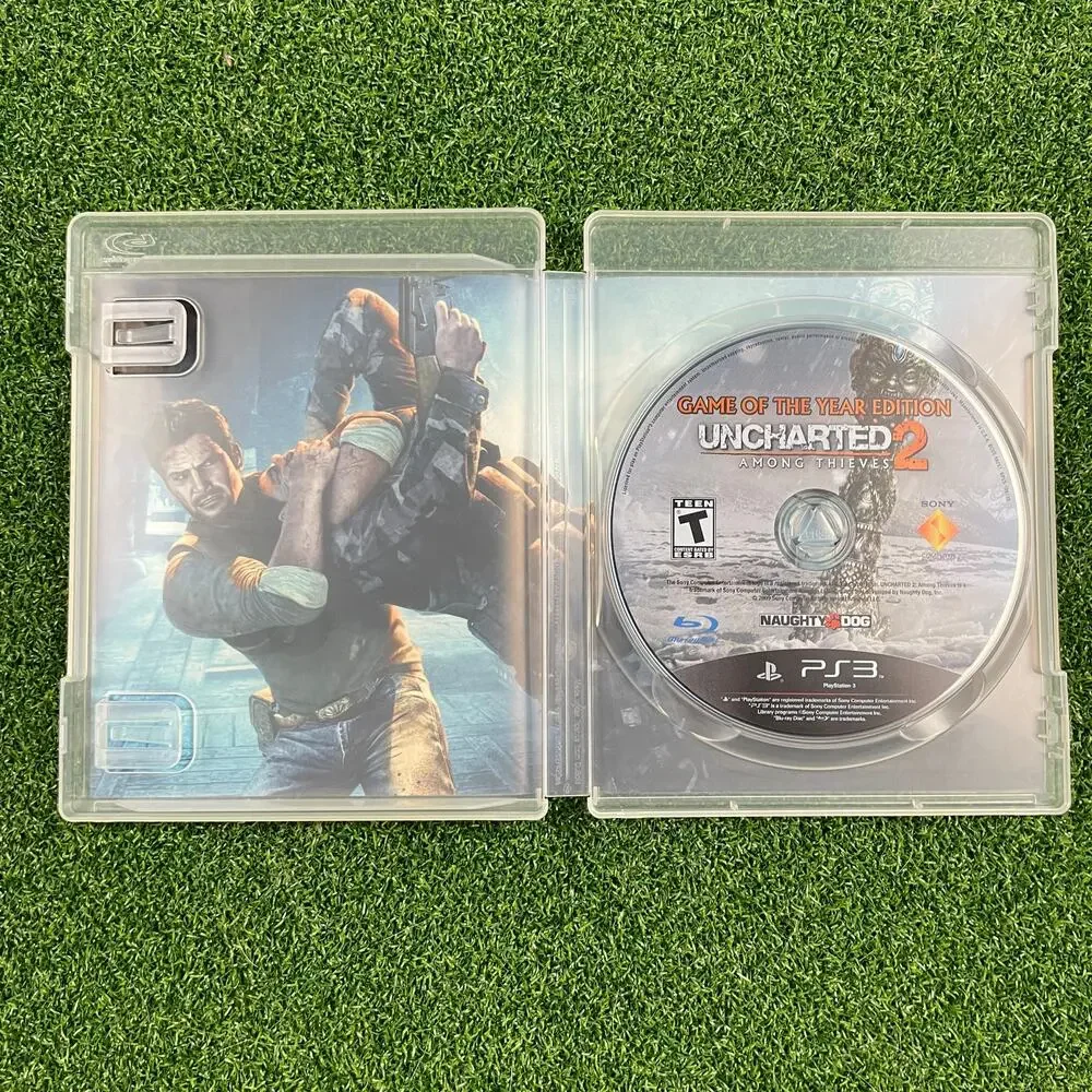 Uncharted 2: Among Thieves (Sony PlayStation 3, 2009) PS3 No Manual
